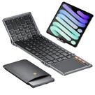 Teclado dobrável ProtoArc XK01 TP Bluetooth 5.1 Preto Cinza