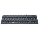 Teclado Dr. Office KDR-0204-B, USB, Membrana, Preto