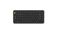 Teclado Dual Mode Sem Fio Bluetooth E Usb Pc Notebook Bright