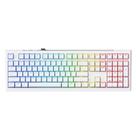 Teclado Ducky One X Wireless Indutivo Tri-Mode Branco EUA Teclado Ducky One X Wireless Indutivo Tri-Mode Branco EUA