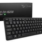 Teclado Duex dx KB200, USB 2.0, Layout ABNT2, Preto