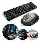 Teclado E Mouse Barato Basico Com Fio Usb Qualidade Teclado E Mouse Barato Basico Com Fio Usb Qualidade