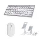 Teclado E Mouse Bluetooth + Sup Para Tablet Amazon Fire 7