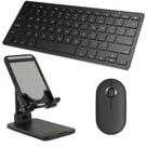 Teclado e Mouse Bluetooth Suporte para iPad 10 - 10,9" Preto