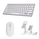 Teclado E Mouse Bluetooth + Suporte Para Tablet A7 T500 10.5 Polegadas
