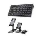 Teclado e Mouse Bluetooth + Suporte Tablet SM Galaxy Tab S6 Lite