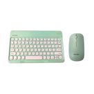 Teclado e Mouse Bluetooth Universal Android IOS Notebook - Verde