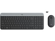 Teclado e Mouse Logitech MK470 Slim Ultrafino, Teclas Silenciosas, Layout US - 920-009268