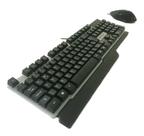 Teclado E Mouse Retroiluminado Led Gamer C/ Fio Usb - Jogos - Banson Tech