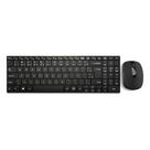 Teclado e Mouse sem Fio 2.4GHZ Multimídia Preto Slim TC202 Multilaser