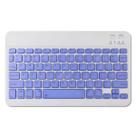 Teclado E Mouse Sem Fio Bluetooth Recarregável Violeta Teclado E Mouse Sem Fio Bluetooth Recarregável Violeta