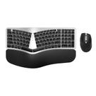 Teclado e mouse sem fio Combo EDJO Ergonômico Recarregável