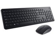 Teclado e Mouse Sem Fio Dell KM3322W, USB, ABNT2, Preto - 580-BBBB