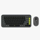 Teclado e mouse sem fio pop icon grafite logitech 920-013056