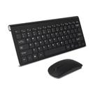 Teclado E Mouse Sem Fio Slim Para Notebook Inspiron