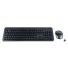 Teclado e mouse sem fio USB 2.4Ghz Preto multimídia - TC250 - Multi
