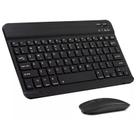 Teclado E Mouse Sem Fio Wirelles Super Fino - Preto