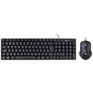 Teclado e mouse usb corp abnt2/1200dpi cabo usb 1.8m preto - VINIK Teclado e mouse usb corp abnt2/1200dpi cabo usb 1.8m preto - VINIK