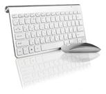 Teclado E Mouse Usb S/ Fio Português Brasil Abnt2 - KAPBOM