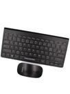 Teclado e Mouse Wireless Compatível Com Tablet S6 lite 10.4 Polegadas + Caneta Touch 2 em 1 Preta