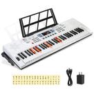 Teclado e Piano Hricane de 61 Teclas Iluminadas - Para Todas as Idades