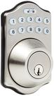 Teclado eletrônico Deadbolt Door Lock Amazon Basics Traditional