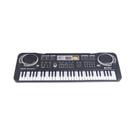Teclado Eletrônico Digital Preto De 61 Teclas Piano Elétrico Para Crianças Instrumento Musical Teclado Eletrônico Digital Preto De 61 Teclas Piano Elétrico Para Crianças Instrumento Musical