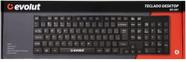 Teclado Evolut Office, ABNT - EO-201 (PRETO) Teclado Evolut Office, ABNT - EO-201 (PRETO)