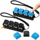 Teclado Fidget Toy Ferreve Fidget Clicker, 2 peças com pulseira