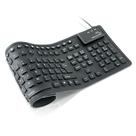 Teclado Flexível Multilaser Preto USB ABNT TC092