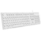 Teclado FTX FTXK22 Portugues USB Branco Teclado FTX FTXK22 Portugues USB Branco