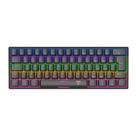 Teclado Gamer ARENA 60% RGB Switch brown Preto T-Dagger