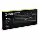 Teclado Gamer BrazilPC BPC-K1038 USB ABNT2 RGB Rainbow 107 Teclas Anti-Ghosting Cabo 1,5m