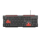 Teclado Gamer C3Tech KG-10 V2 - ABNT2 - USB - Teclas Multimídia - KG-10V2BK
