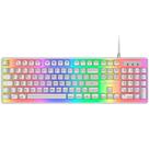 Teclado Gamer Doppler RGB Base em LED Profissional Antighosting ABNT2 Usb Ozzix