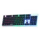 Teclado Gamer em Membrana Lesath, ABNT 107 Teclas, AntiGhosting, RGB, USB, Preto, TGLH, ELG Teclado Gamer em Membrana Lesath, ABNT 107 Teclas, AntiGhosting, RGB, USB, Preto, TGLH, ELG