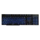 Teclado Gamer ForceX Usb Led 3 Cores OEX Preto