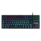 Teclado Gamer Fortrek Black Hawk Compact Mecânico Preto Rainbow 6520