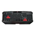 Teclado Gamer G-Fire KMG73 USB Preto e Vermelho