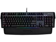 Teclado gamer HyperX Mars QWERTY Outemu Blue inglês US cor preto com luz RGB