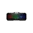 Teclado Gamer K-MEX Fusion Color KM-M712 RGB / Rainbow ABNT2 Preto