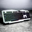 Teclado Gamer Knup KPTE119 USB LED RGB ABNT2 para PC e Notebook
