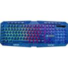 Teclado Gamer Letron Sonic Usb Led Azul Teclado Gamer Letron Sonic Usb Led Azul