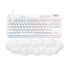 Teclado Gamer Logitech G713 - RGB LightSync ABNT Switch GX Brown Tactile - Branco - 920-010701