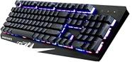 Teclado Gamer Mad Catz Strike 2 RGB, Membrana Preto