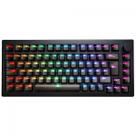 Teclado Gamer Mecanico Akko 5075 Clean Black, Rgb, Abnt2, Black, Switch V3 Pro