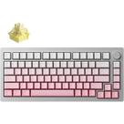 Teclado Gamer Mecanico Akko Monsgeek Sem Fio Switch Yellow