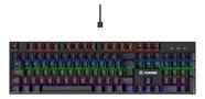 Teclado Gamer Mecânico Fortrek Gravity 100 Fullsized Switch Outemu Red