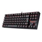 Teclado Gamer Mecânico Kumara Single Color, ABNT2, Switch MK2 DIY Brown, Modelo K552-2 , REDRAGON