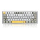 Teclado Gamer Mecanico Lakshmi Branco Dayligth Led Branco Teclado Gamer Mecanico Lakshmi Branco Dayligth Led Branco